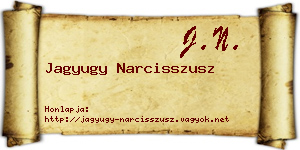 Jagyugy Narcisszusz névjegykártya